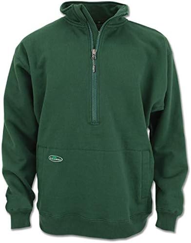 Arborwear Double Throw Half Zip pulovere - bumbac greu din bumbac fleece pentru bărbați jumătate de pulovere pulover cu fermoar