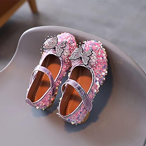 Toddler fetita pantofi Mary Jane nunta domnisoarele de Onoare Slip-on balet ?lats Pantofi Pantofi pentru copii Toddler
