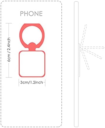 Canada aromă neagră și roșu model pătrat telefon mobil inel suport suport suport pentru suport universal