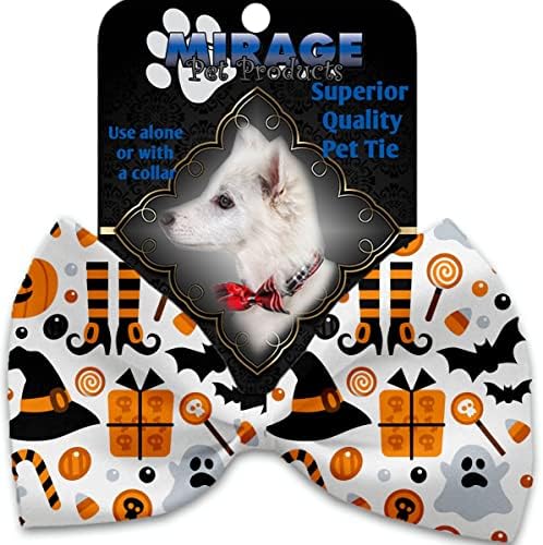 Accesoriu clasic Halloween pentru pisici de guler cu Velcro cu Velcro