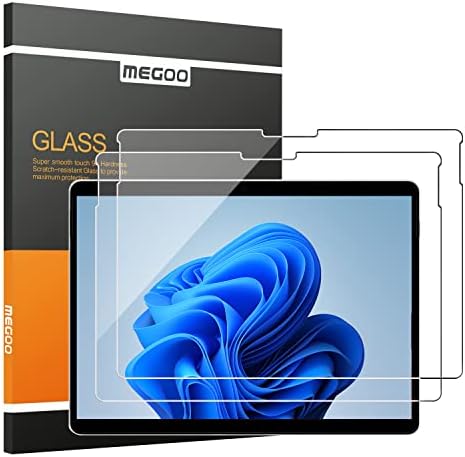 Megoo [2 pachet] Protector de ecran de sticlă temperat proiectat pentru Microsoft Surface Pro 9 2022 Eliberat, Ultra-clar,