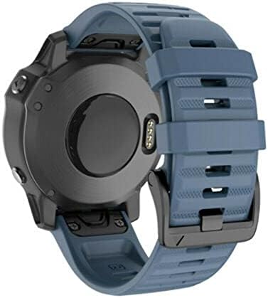 Bandkit 26 20 22mm silicon cu versiune rapidă cu bandă de ceas pentru Garmin Fenix ​​7X 6X Watch Easyfit Wrist Band Strap