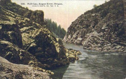 Rogue River, Oregon Postcard