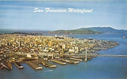 San Francisco Bay, carte poștală din California