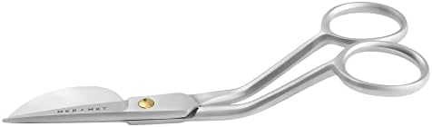 Filtru și piață Applique Pelican Duckbill Blade 5.8 Inch - Dublu îndoit curbat offset mâner Foarfece cu husă Maneca pentru