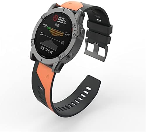 ANKANG Sport Silicon Watchband încheietura curea pentru Garmin Fenix 6x 6 Pro 5x 5 Plus 3 ore Smartwatch 22 26mm EasyFit eliberare