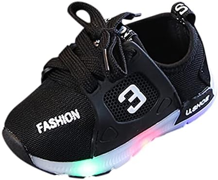 Băieți Fete Sneaker mers pe jos Led pantofi luminat adidași pantofi stralucitoare baieti adidași cu luminos Led pantofi baieti