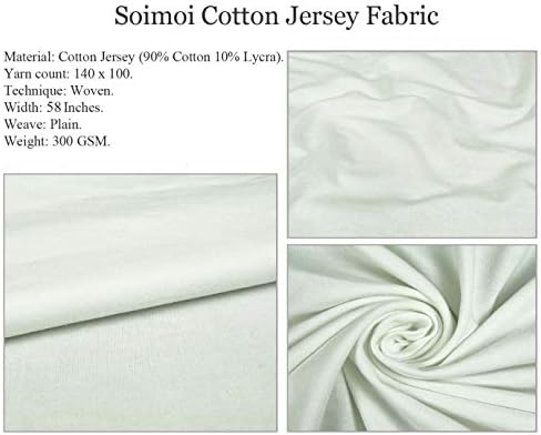 Soimoi Brown bumbac Jersey Fabric Semi cerc geometrice imprimare cusut Fabric BTY 58 Inch Wide