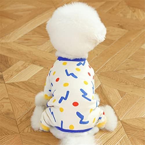 WALNUTA mic câine îmbrăcăminte Salopeta Pijamale Yorkshire Malteză Pomeranian Pudel Bichon Câine Haine Sleepwear camasa Pey