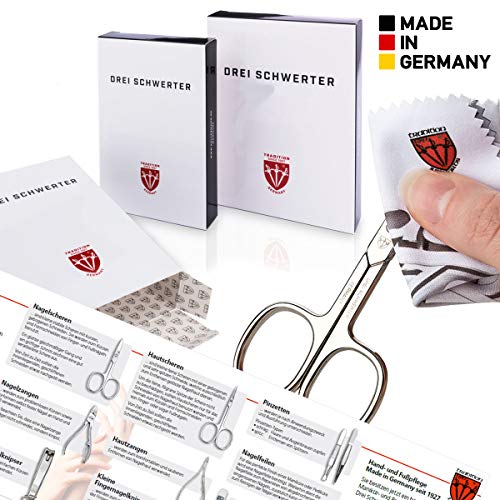 3 săbii Germania manichiură pedichiură Set Kit de îngrijire a unghiilor Made in Germany
