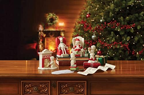 Departamentul 56 Snowbabies Memories de Crăciun Figurină de odihnă și relaxare a lui Moș Crăciun, 5,35 inch, multicolor