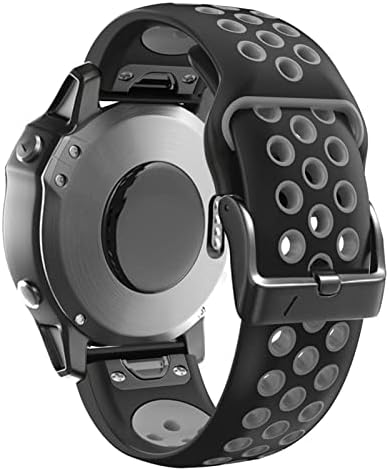 Bandă de ceas din silicon Sport Nibyq pentru Garmin Fenix 7x 7 6x 6 Pro 5x 5Plus S60 935 eliberare rapidă 22 curea de mână de 26 mm