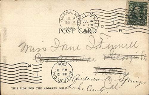 Auditoriul Omaha Omaha, Nebraska ne Carte poștală originală antică 1905