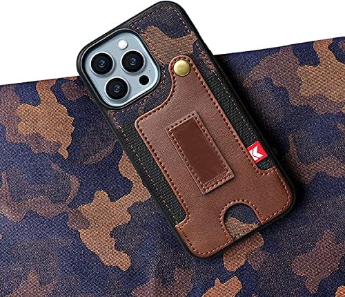 KOSSMA portofel caz pentru iPhone 14/14 Plus / 14 Pro / 14 Pro Max, piele-Friendly PU piele telefon caz, Stand Shockproof spate caz Card Slot Wristband capac de protecție