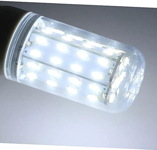 Nou Lon0167 AC220V 7W 56 x 4014smd E14 LED bec de porumb lampă de economisire a energiei alb pur (AC220V 7W 56 x 4014smd E14