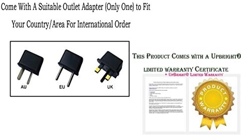 UPBRIGHT USB 5V Adaptor AC/DC Compatibil cu Arlo Essential Series Essential XL Supraveghere Spotlight Supraveghere interioară/Outdoor